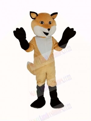 Funny Brown Fox Mascot Costume