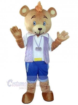 Physical Education Teacher Bear Mascot Costume Animal