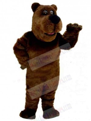 Cartoon Grizzly Bear Mascot Costume Animal