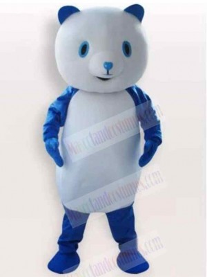 Bear with Blue Ears Mascot Costume Animal