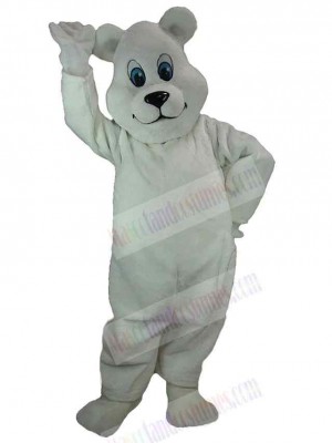 Breezy Polar Bear Mascot Costume Animal