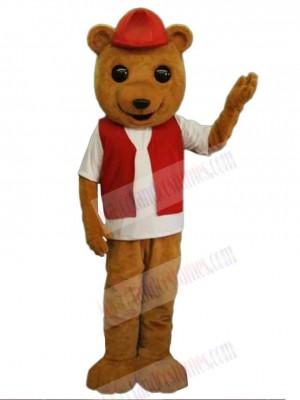 Bear mascot costume