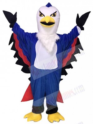 Cute Blue and Red Thunderbird Mascot Costumes Animal Bird