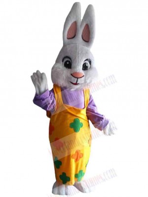 Cute Easter Bunny Girl Mascot Costume Animal