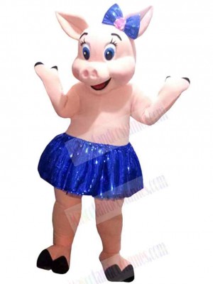 Pig mascot costume