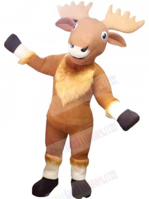 Cute Elk Mascot Costume Animal