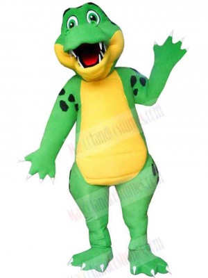 Happy Alligator Mascot Costume Animal