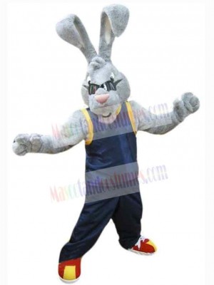 Power Rabbit Mascot Costume Animal