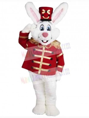 Soldier Rabbit Mascot Costume Animal