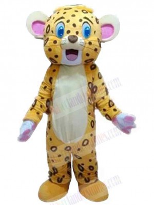 Leopard mascot costume