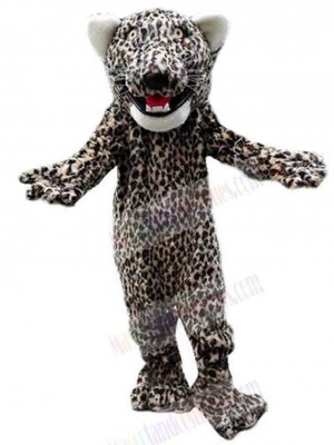 Surprised Leopard Mascot Costume For Adults Mascot Heads