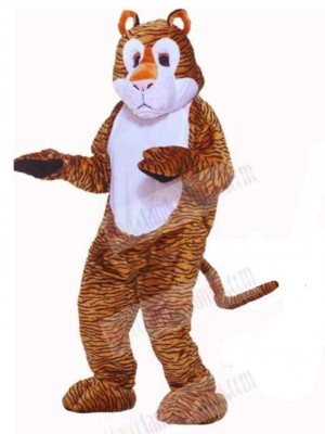 Brown Strong Leopard Mascot Costume For Adults Mascot Heads