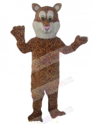 Funny Brown Cheetah Mascot Costume For Adults Mascot Heads