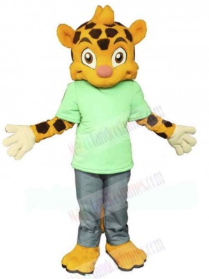 Lovely Baby Cheetah Mascot Costume For Adults Mascot Heads