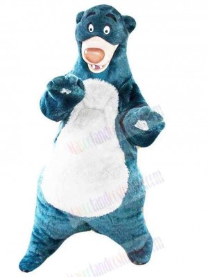 Funny Blue Bear Mascot Costume For Adults Mascot Heads
