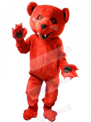 Roaring Red Bear Mascot Costume Animal