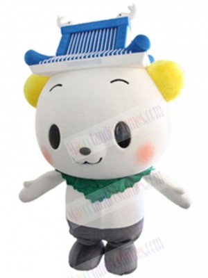 Big White Bear Mascot Costume Animal