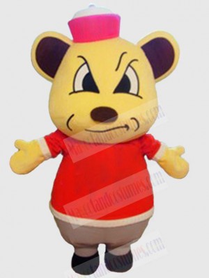 Unhappy Bear Mascot Costume Animal