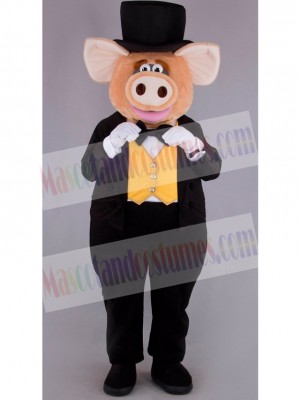 Pig mascot costume