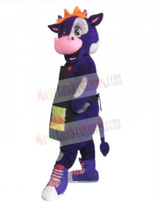Cow mascot costume