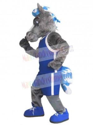 Mustang Horse mascot costume