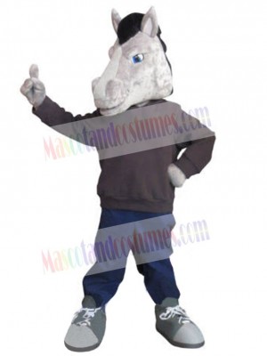 Mustang Horse mascot costume