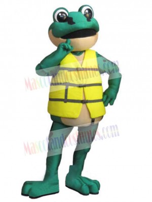 Frog mascot costume