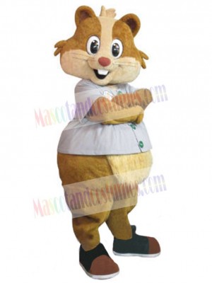Hamster mascot costume