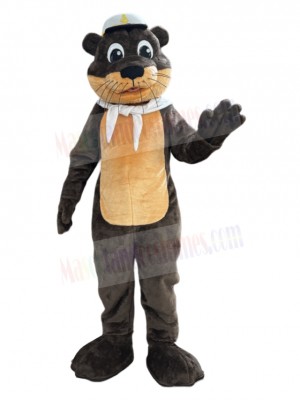 Otter mascot costume