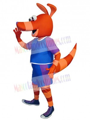 Kangaroo mascot costume