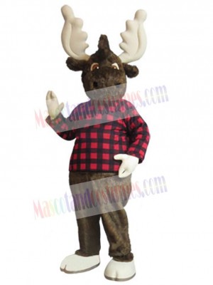 Moose mascot costume