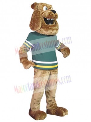 School Bulldog Dog Mascot Costume Animal