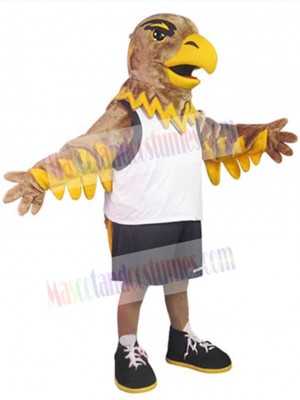 Sporty Eagle Mascot Costume Animal