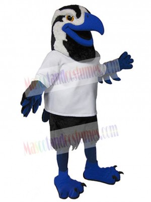 Blue Beak Hawk Mascot Costume Animal