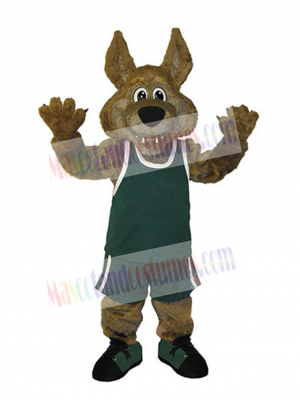 Coyote mascot costume