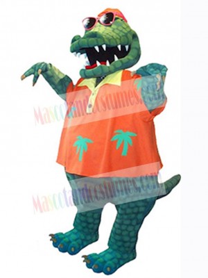 Crocodile mascot costume