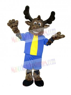 Moose mascot costume