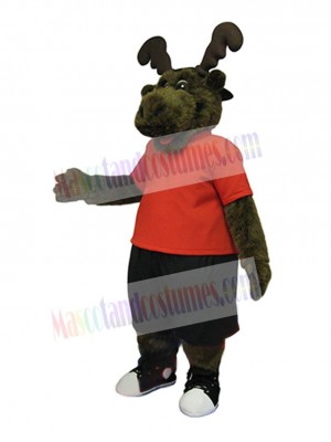 Moose Adult Mascot Costume Animal