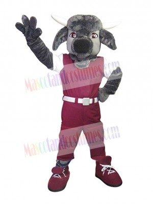 Bull mascot costume