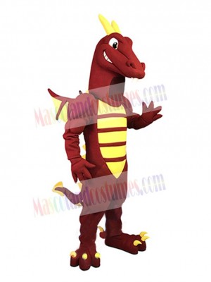 Red Dragon Mascot Costume Animal