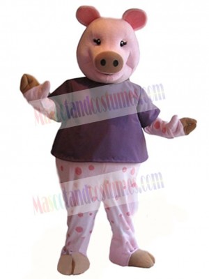 Pig mascot costume