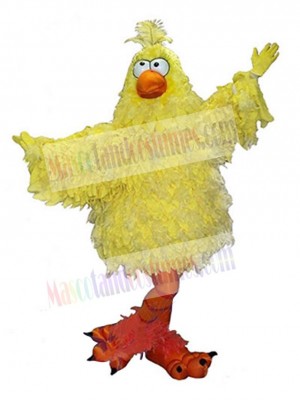 Big Yellow Chicken Mascot Costume Animal