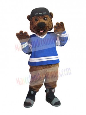Sporty Bear Mascot Costume Animal