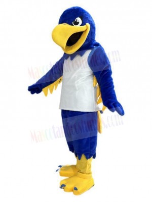Blue Falcon Mascot Costume Animal