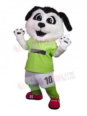 Cute Sporty Dog Mascot Costume Animal