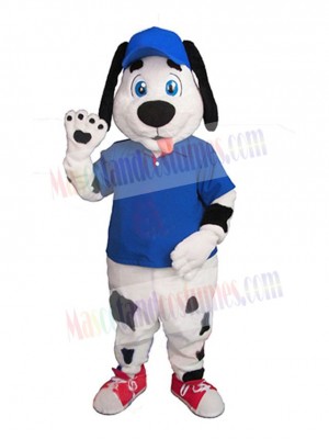 Dog with Blue Hat Mascot Costume Animal