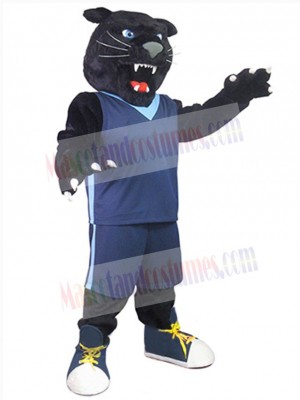 Black Jaguar Mascot Costume Animal