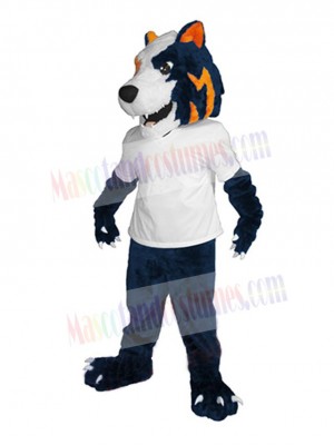 Wolf mascot costume