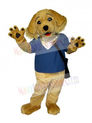 Golden Retriever Dog Mascot Costume Animal