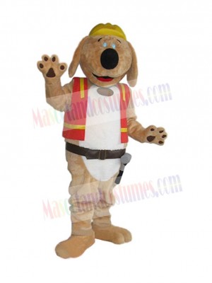 Small Eyes Dog Mascot Costume Animal